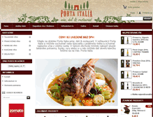 Tablet Screenshot of portaitalia.sk